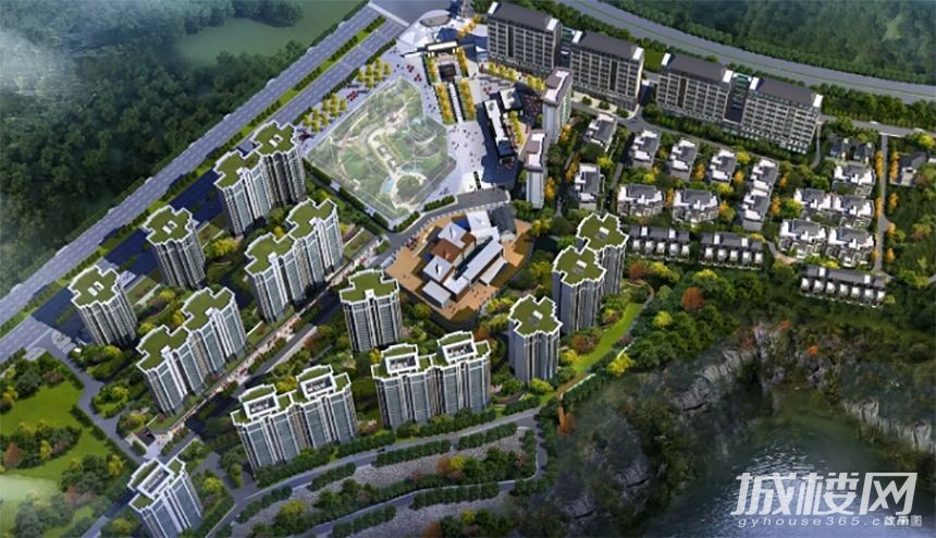 中铁双龙镇发售建面约141平一线峡谷景观准现房