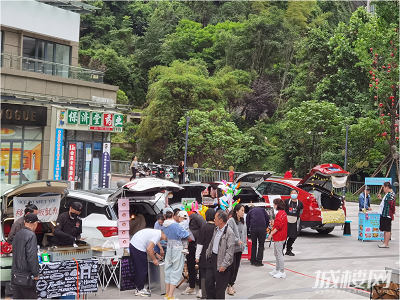 中国铁建贵阳国际城后备箱集市文化节成功举行
