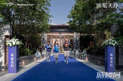 惊艳实景呈验！双塔之巅“超豪”产品锦粼天序交付在即