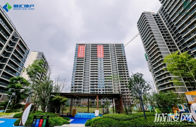 融汇·湖城一品 | 约32000㎡大中庭园林，三代人的乐活天地