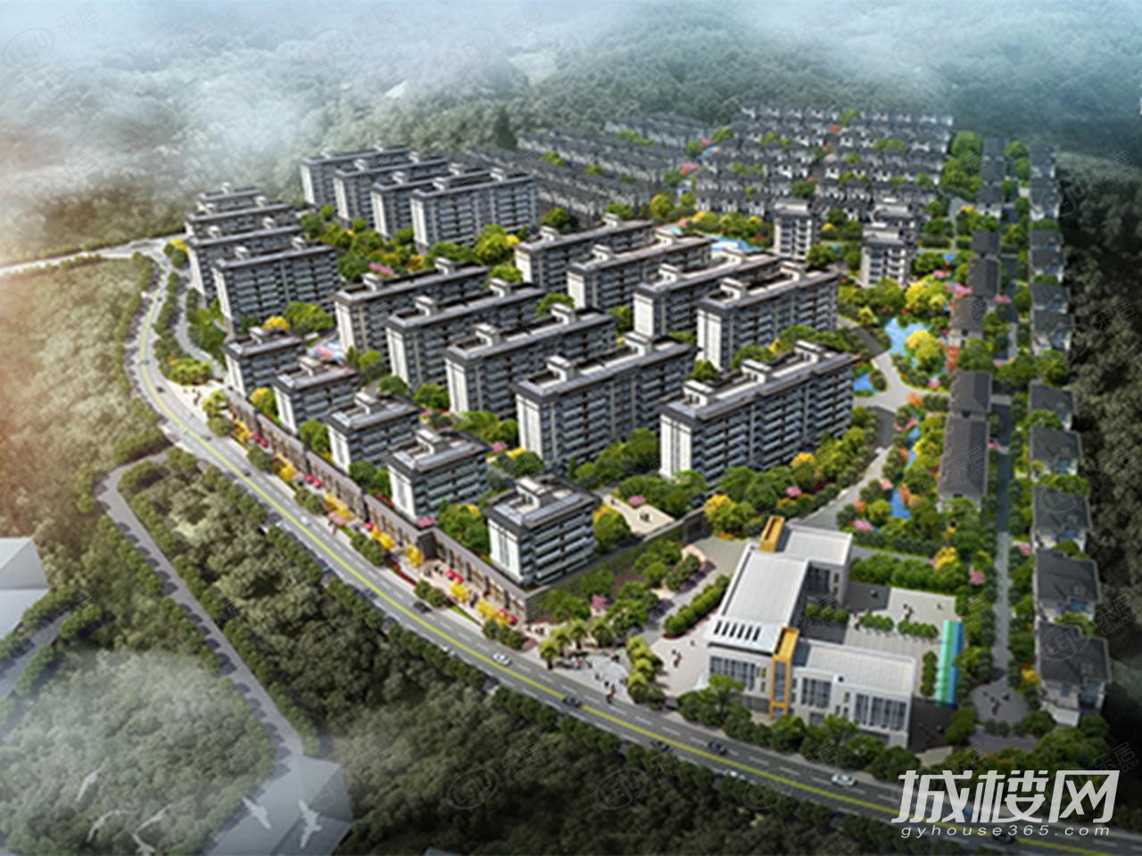 呈贡经投·湖山望最新价格出来啦，约13000元/㎡，户型建面约127~254㎡