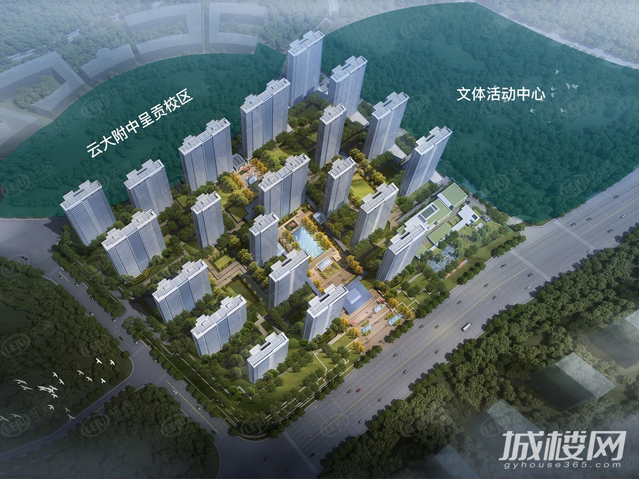 呈贡昆明中交·锦澜府最新价格出来啦，约13000元/㎡，户型面积107~168㎡