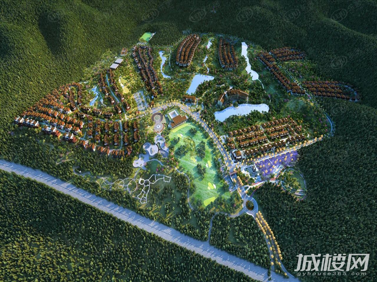 官渡昆明子君山·麓城最新价格来袭，约430-3000万元/套，户型建面约218~270㎡