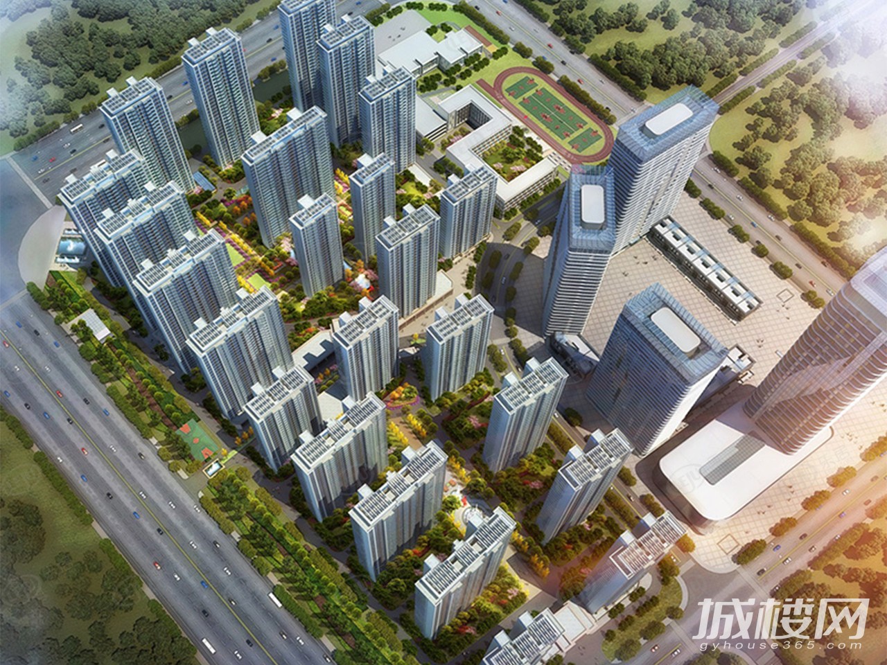 滇池板块商圈绿地东海岸·滇峰价格曝光，约10500元/㎡，户型建面约79~143㎡